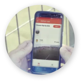 Highlight clip uploaded to the PUSHIT mobile app