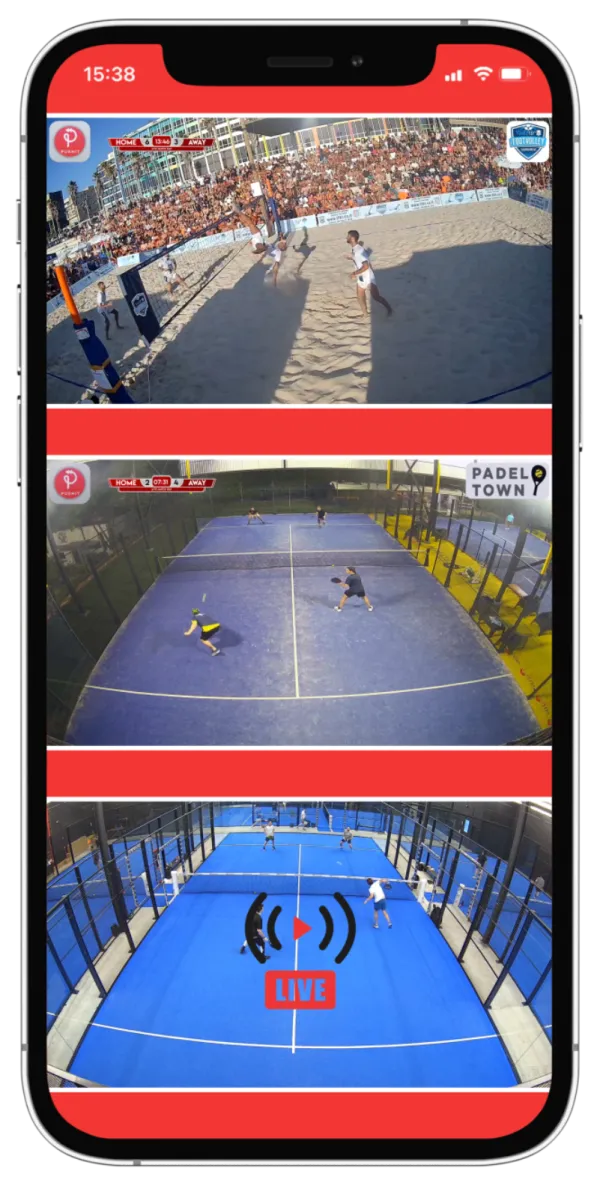 PUSHIT Live Streaming with built-in scoreboard for tournaments